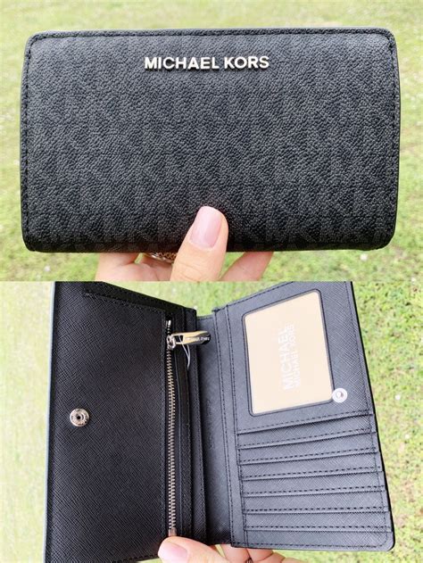 michael kors wallet holds iphone 7|Michael Kors jetsetter wallet.